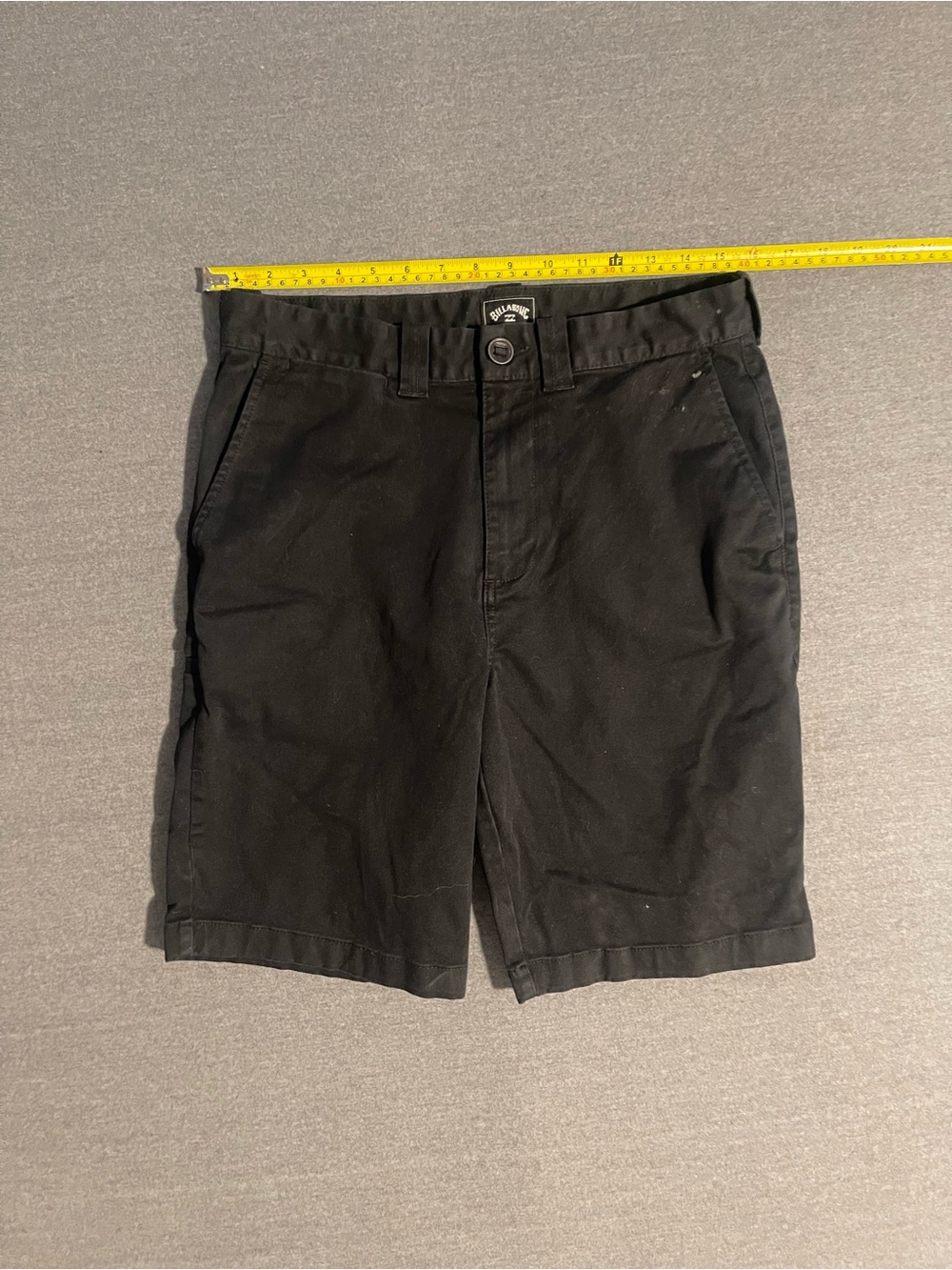 Billabong Black Flat Front Men's Shorts